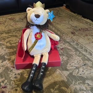 FAO Schwarz® 12” Glow Brights Nutcracker Lion Plush
